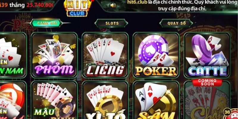 Chinh phục tất tần tật kho game đa dạng của hệ thống 
