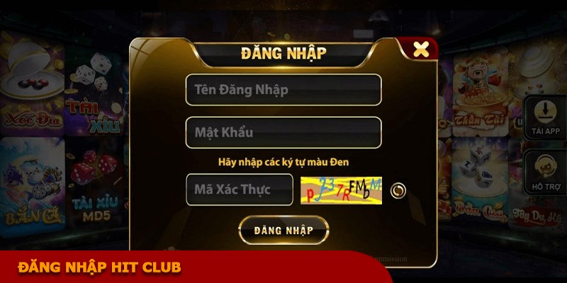 Đăng nhập Hit Club là thao tác được thực hiện để người chơi truy cập