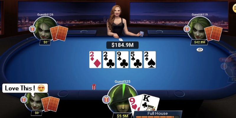 Điều kiện tiên quyết khi chơi Poker Hit Club là hiểu tổ hợp bài